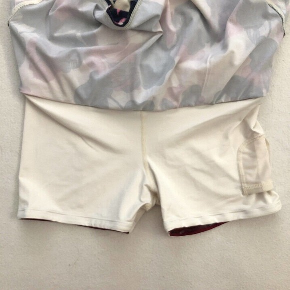 Lululemon Inky Floral Ghost Inkwell Bumble Berry Pleated Pace Setter Skirt 4Tall - Picture 3 of 10